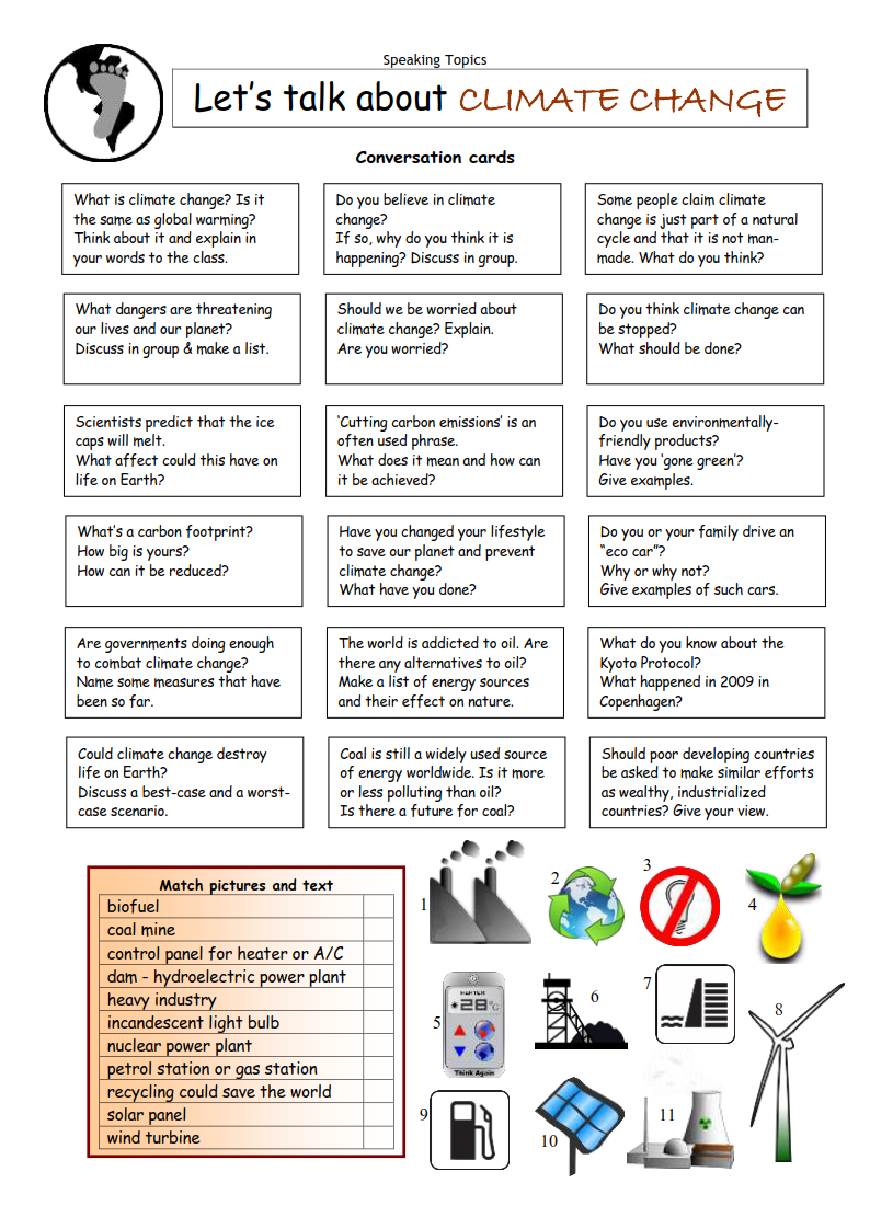 Environmental problems - Английский язык - Уроки - 11 класс
