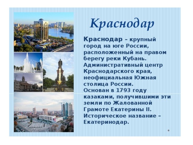 Проект интересные названия городов моего края