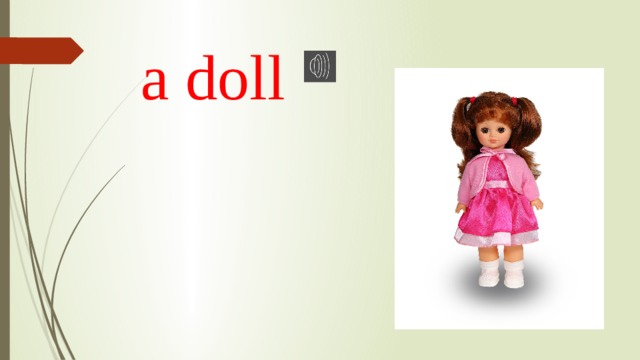 Doll картинка для детей на английском