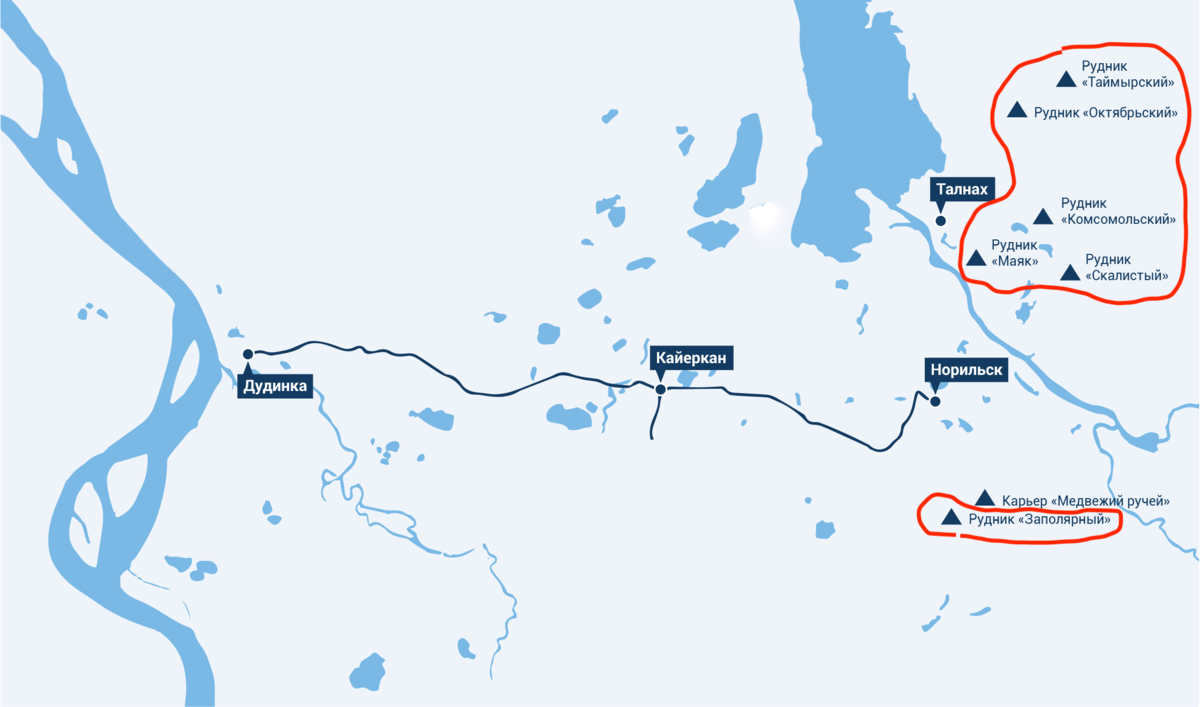 Октябрьское месторождение. Рудник Октябрьский Норильск схема. Норильский никель Комсомольский рудник. Рудник Скалистый Норильск на карте. Рудник Маяк Талнах.