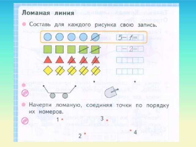 Презентации ломаная линия 1 класс