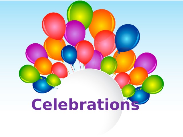 Celebrations 