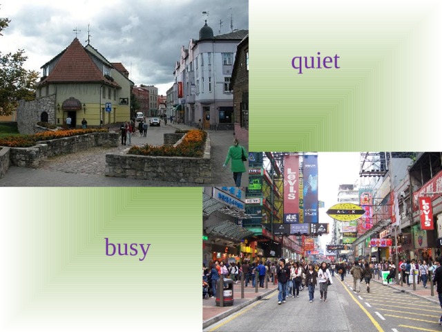 quiet busy 