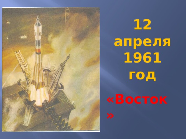 12 апреля 1961 год    «Восток»