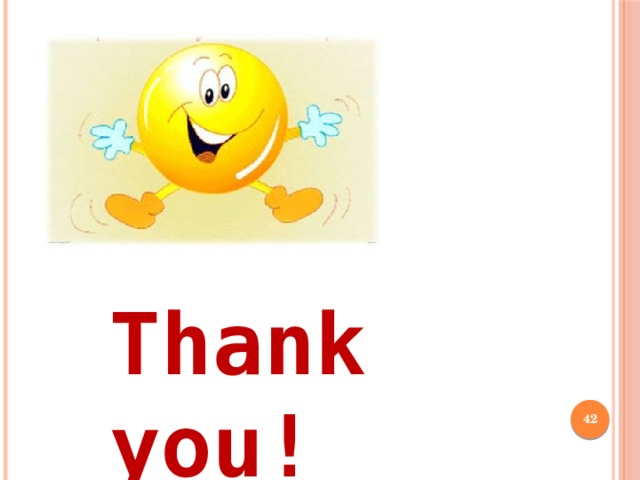 Thank you!  