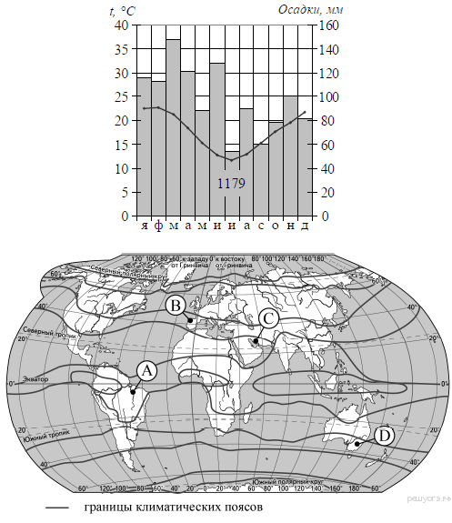 Впр по географии 7 класс рассмотрите рисунки с изображением климатограмм построенных
