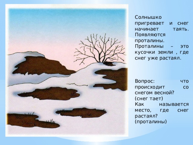 Еще не растаял в низинах снег а уже цветут подснежники схема предложения