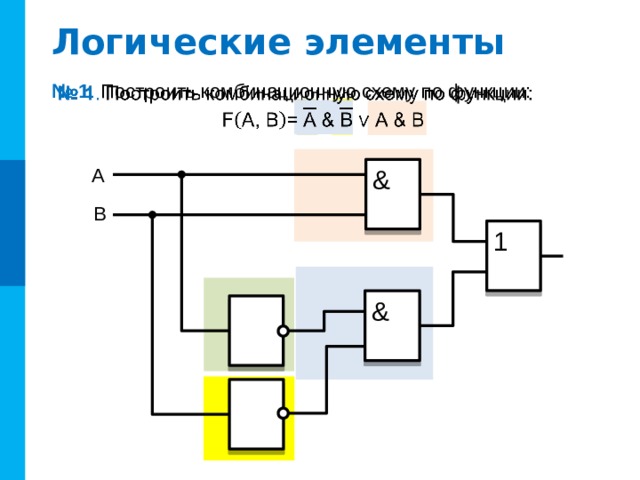 Схема xor на логических элементах