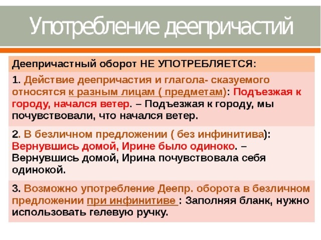 Деепричастный оборот практикум презентация