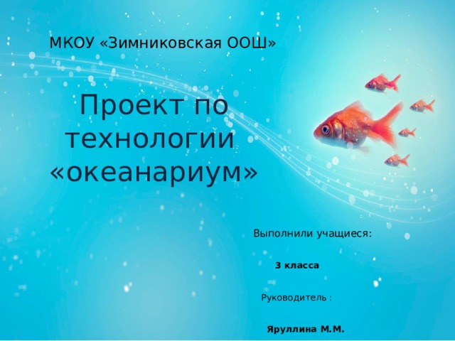 Презентация океанариум 3 класс окружающий мир