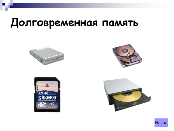 Долговременная память картинки