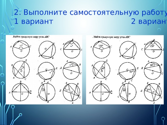 Теорема об отрезках пересекающихся хорд презентация 8 класс атанасян