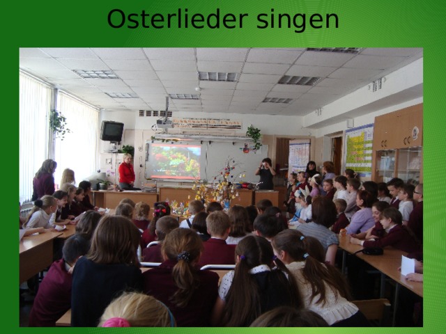 Osterlieder singen 