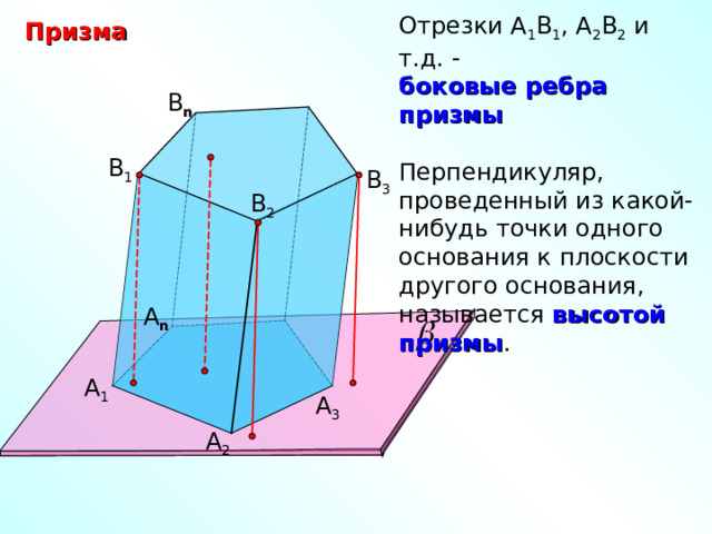 Призма 10 класс урок