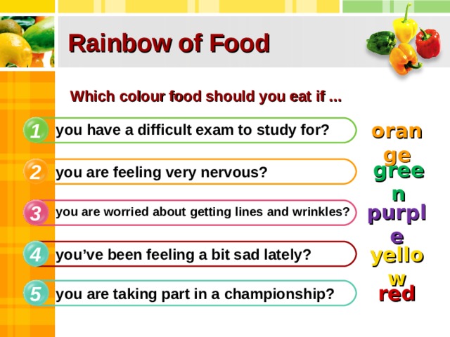 Спотлайт 10 модуль. Rainbow of food 10 класс. Rainbow of food проект. Rainbow of food упражнения. Rainbow of food надпись.