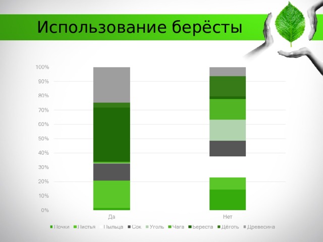 Использование берёсты 