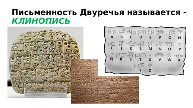 Письменность древнего двуречья 5 класс история