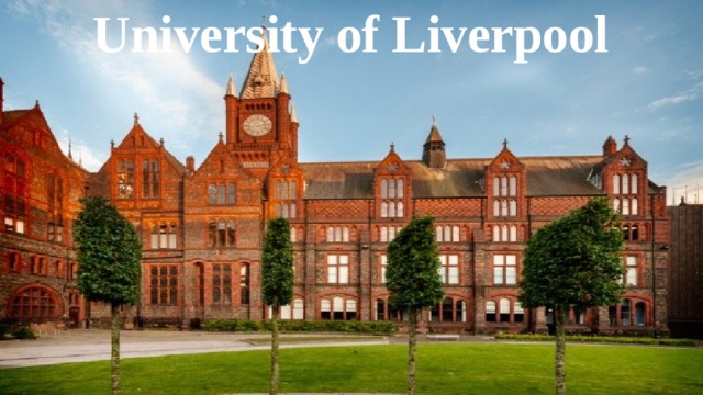 University of Liverpool 