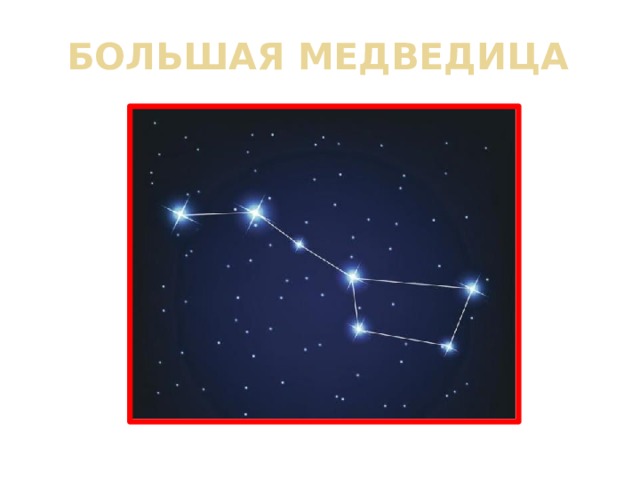 БОЛЬШАЯ МЕДВЕДИЦА 