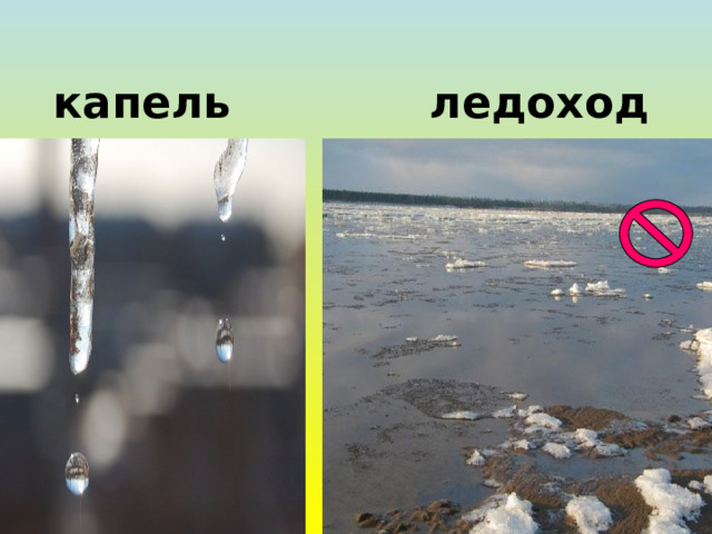 капель ледоход 