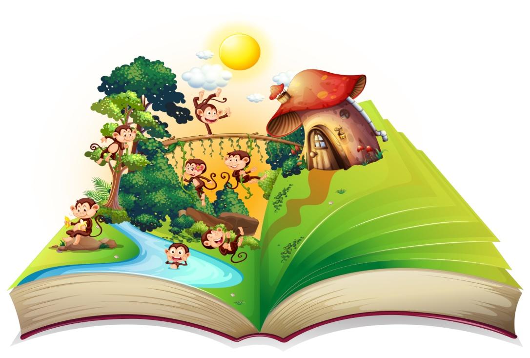 Книги с красочными иллюстрациями для детей