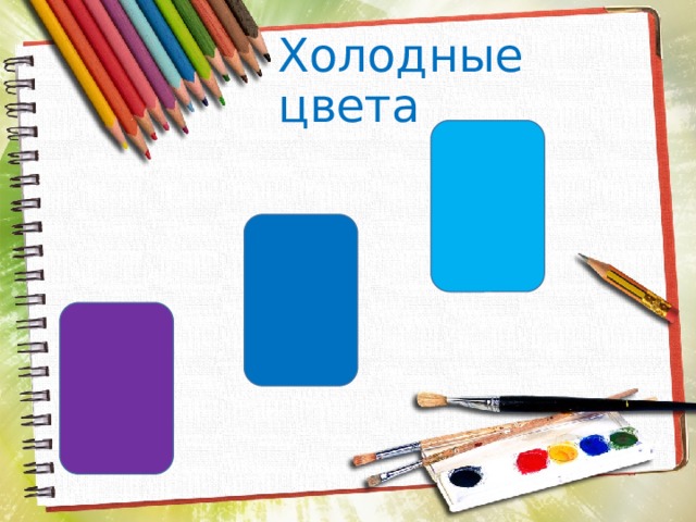 Теплые и холодные цвета борьба теплого и холодного конспект урока 2 класс презентация и конспект