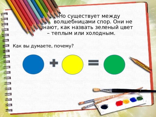 Теплые и холодные цвета борьба теплого и холодного конспект урока 2 класс презентация