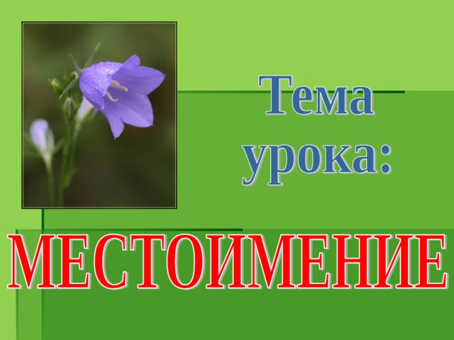 Что такое местоимение 2 класс школа россии презентация и конспект урока
