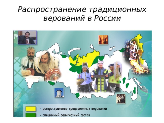 Распространение традиционных верований в России 