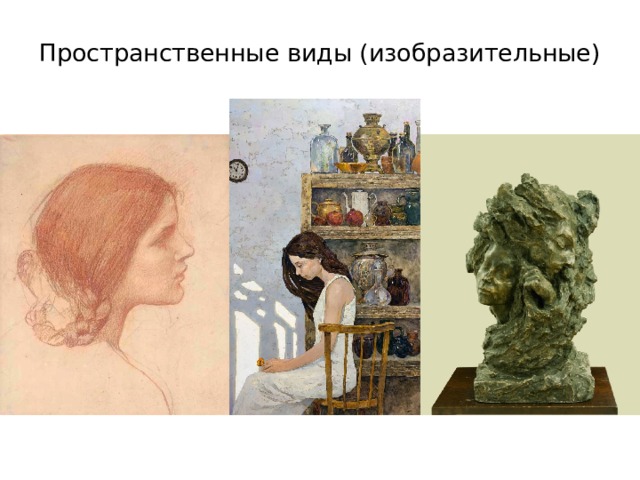 Пространственные виды (изобразительные) 