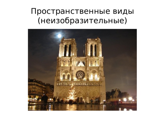 Пространственные виды (неизобразительные) 