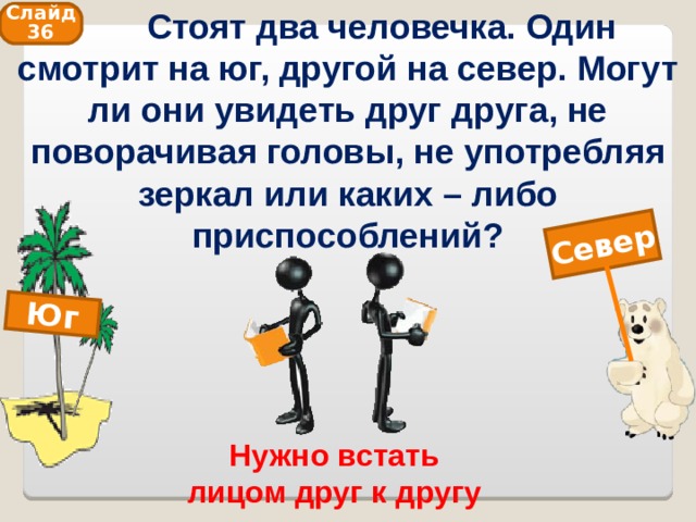 Стоял 2. Стоят двое один смотрит на Юг другой на Север ответ. Стоят двое один смотрит на Юг. Слайд я стою на трех. Один смотрит на Юг.