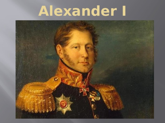 Alexander I 