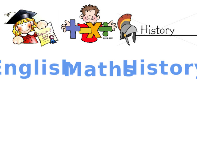 English History Maths 