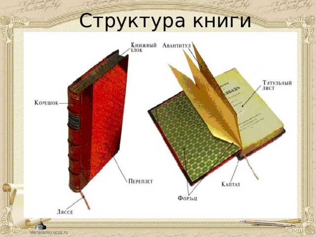 Структура книги 