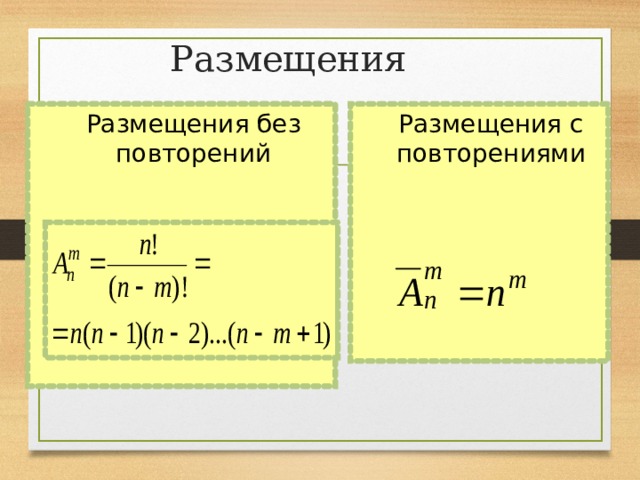 Элементы комбинаторики презентация