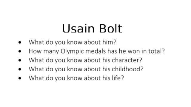 Usain Bolt 