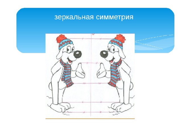 Рисунок осевой симметрии по математике 6 класс