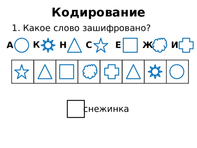 Снежинки схема слова 1 класс