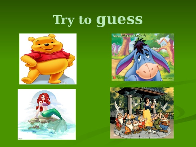Try to guess 