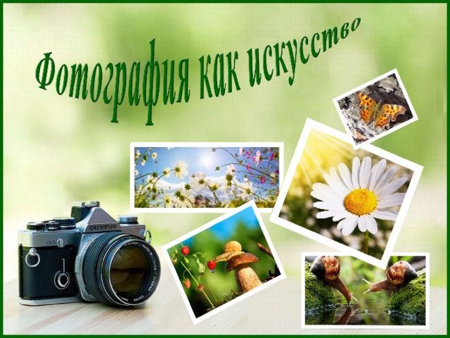 Исследовательский проект фотография как искусство