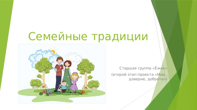 Проект "Моя семья" 1 класс Образец Kidside.ru