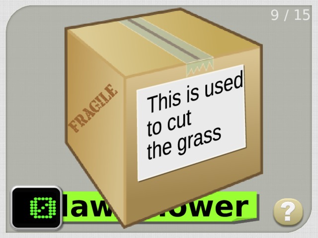 9 / 15 lawnmower 