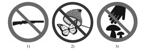 Знак собирать грибы запрещено картинка