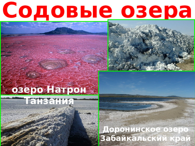 Содовые озера озеро Натрон Танзания Доронинское озеро Забайкальский край 