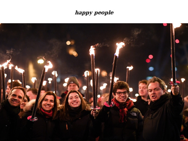 happy people 