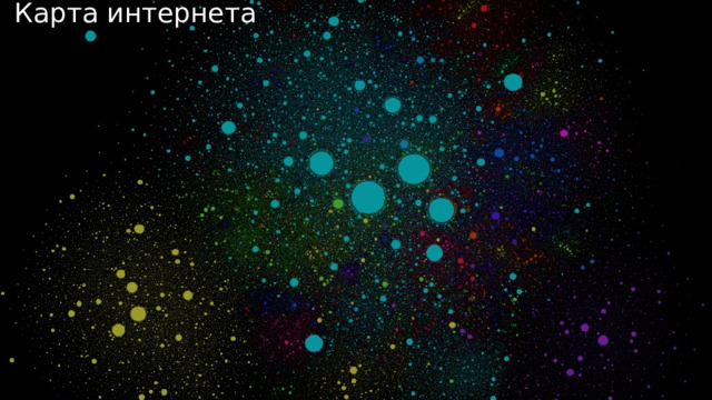 Карта интернета 