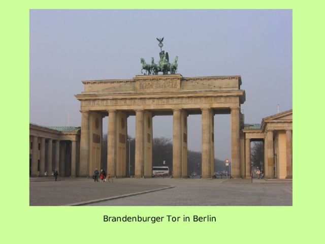 Brandenburger Tor in Berlin 