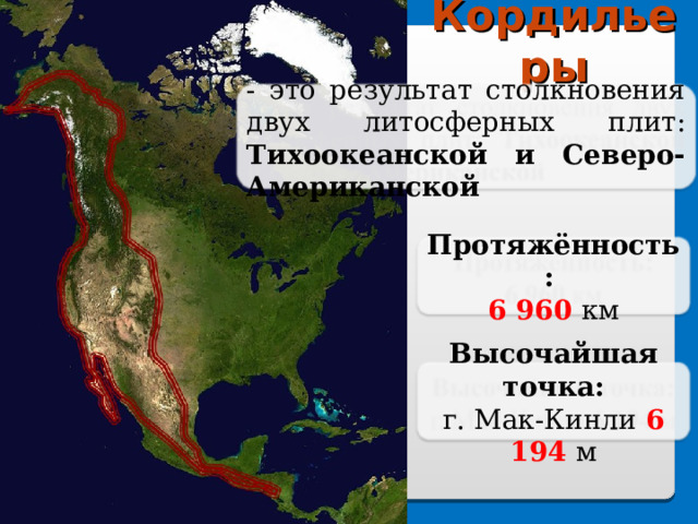 Мак кинли широта и долгота 5 класс