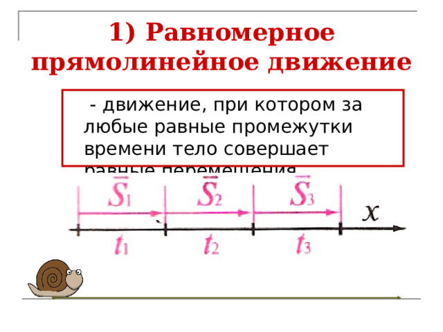 Равномерное прямолинейное движение рисунки. Закон равномерного прямолинейного движения. Законы прямолинейного равномерного.